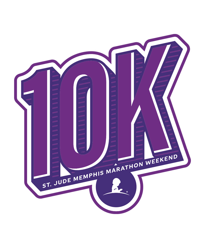 Primary image St. Jude Memphis Marathon 10K Sticker